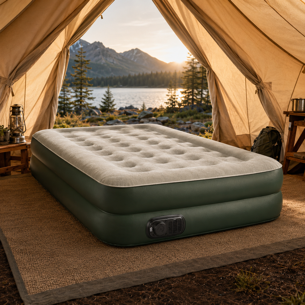 Built-In Pump Camping Air Mattress – main product image