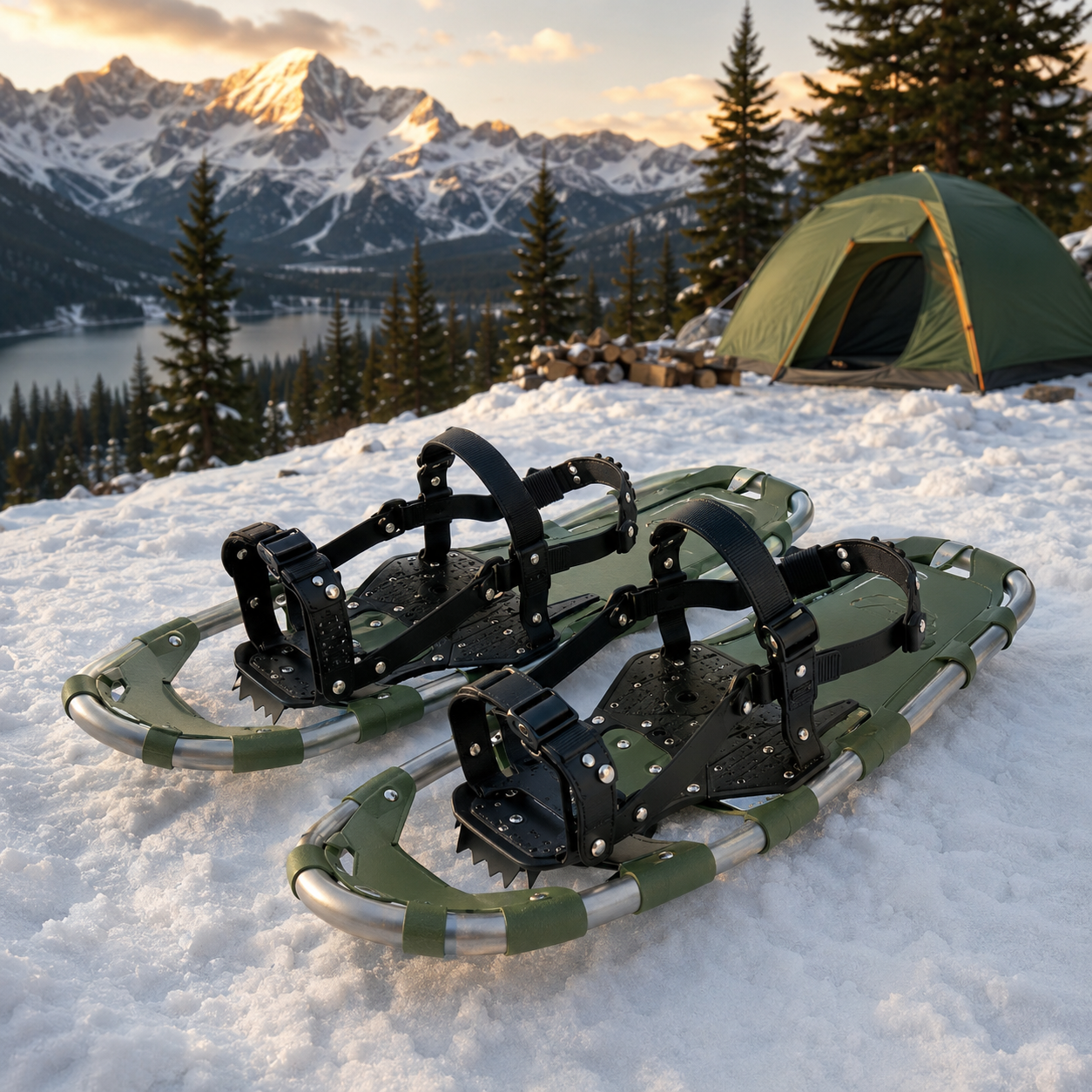 Adjustable Aluminum Snowshoes – main product image