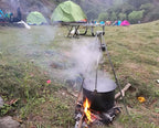 Campfire tripod hanging pot