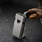 Titanium alloy three-tube whistle