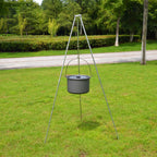 Portable hanging pot bracket