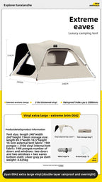 Double-Layer Blackout Camping Tent – product image 8