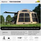 Modular Inflatable Camping System