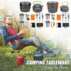 Anodized Aluminum Camping Cookware Kit – product image 1