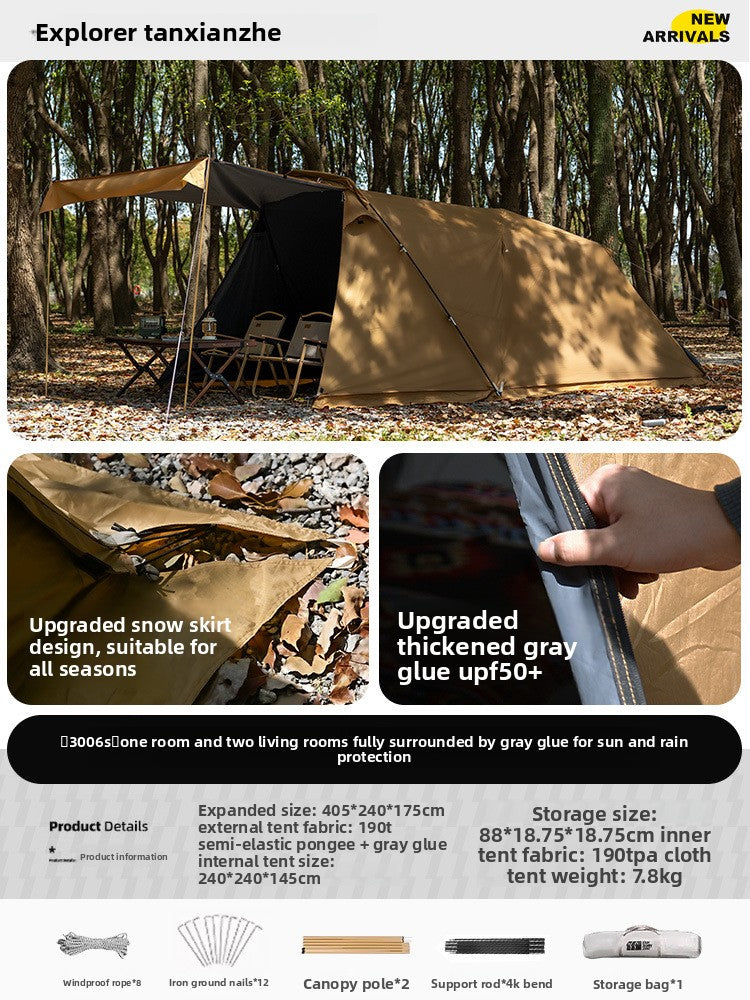 Family Tunnel Camping Tent – product image 6
