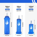 Portable folding cycling soft water bottle