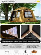 Inflatable Pop-Up Camping Tent