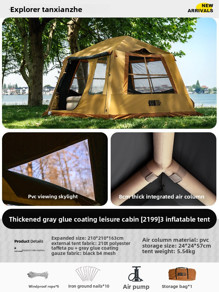 Inflatable Pop-Up Camping Tent