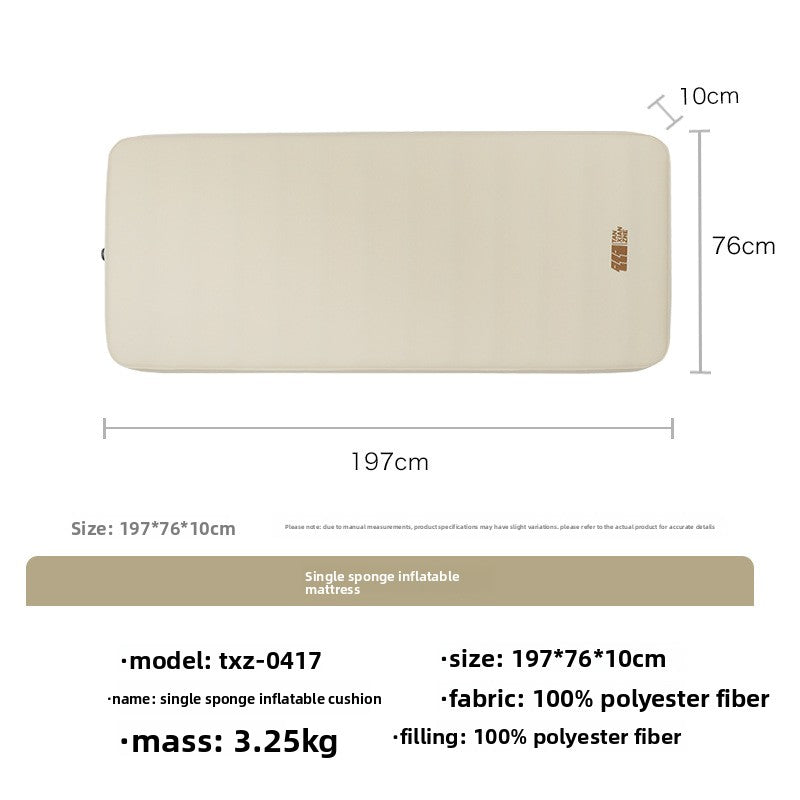 Hybrid Camping Air Mattress with Foam