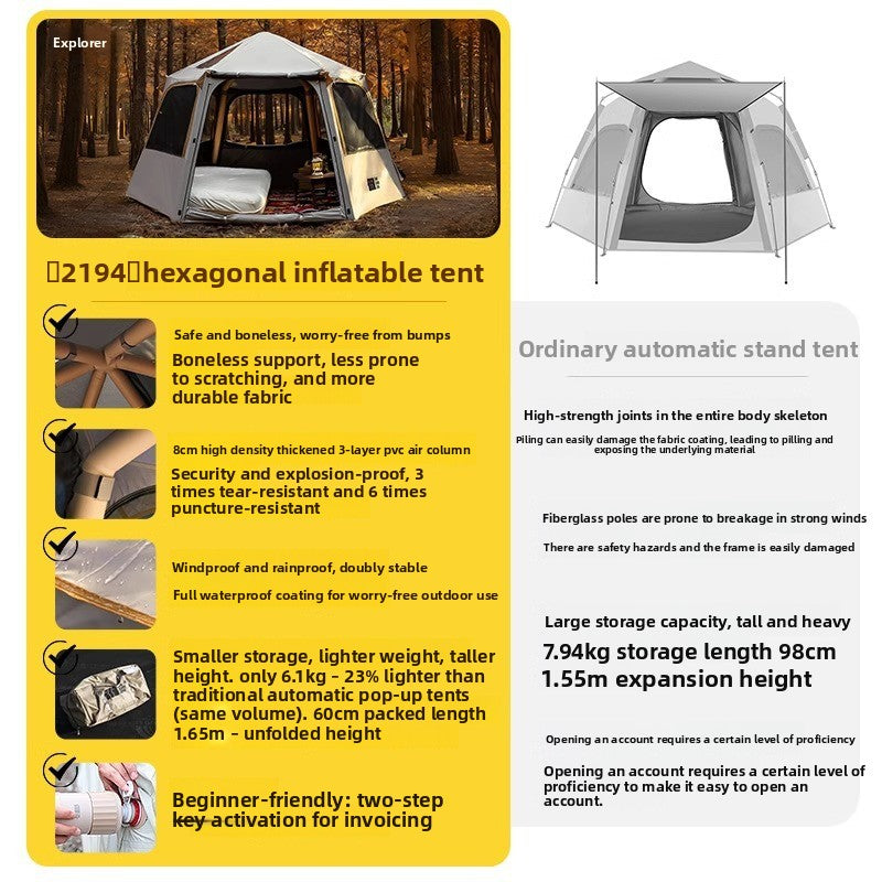 Inflatable Outdoor Camping Tent