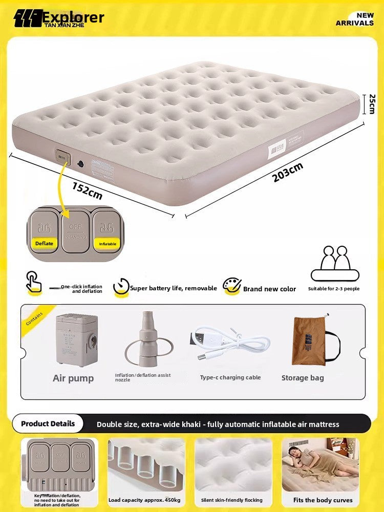Built-In Pump Camping Air Mattress – product image 5