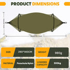 3-in-1 Camping Hammock with Mosquito Net