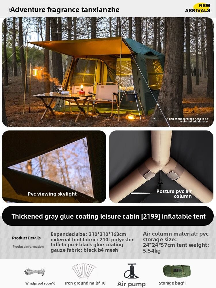 Inflatable Pop-Up Camping Tent