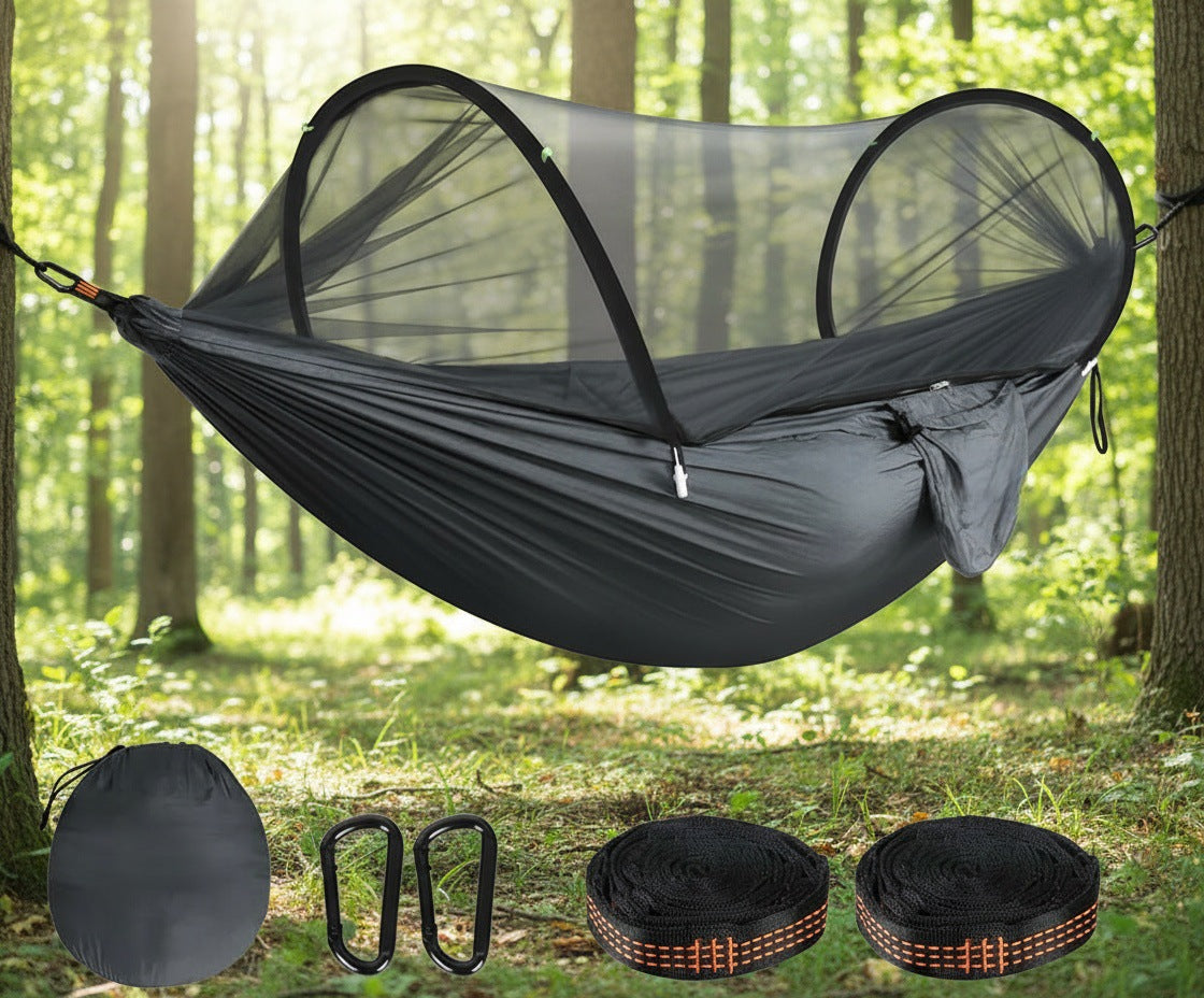 3-in-1 Camping Hammock with Mosquito Net