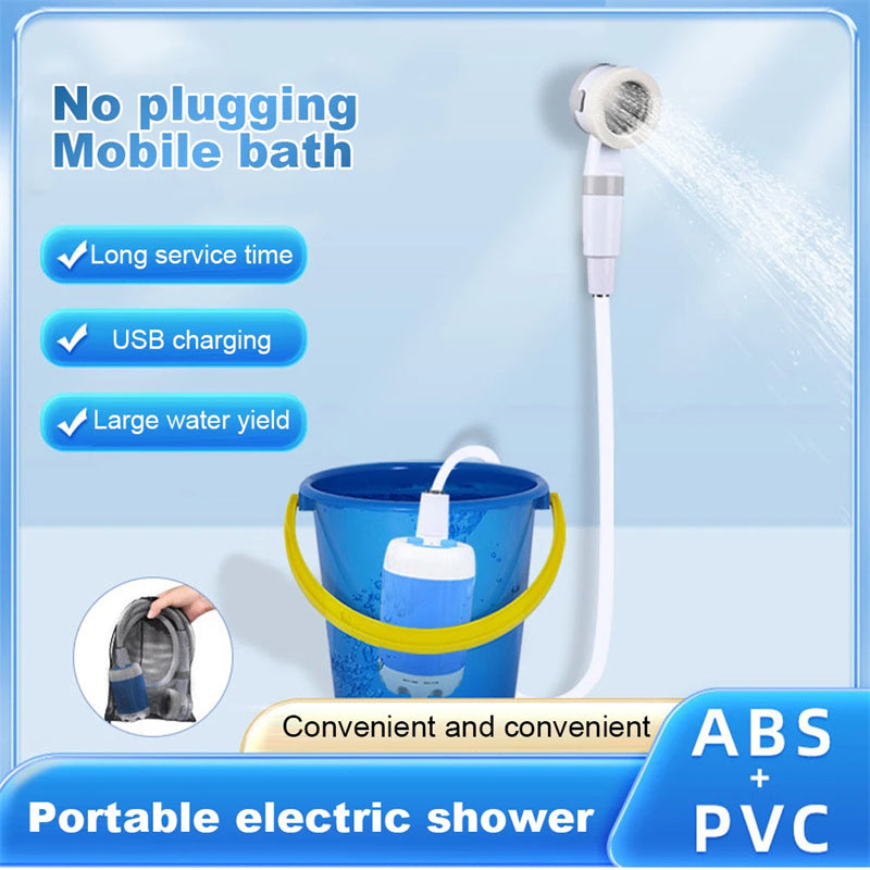 Outdoor Camping Shower Portable Electric Shower Gadgets
